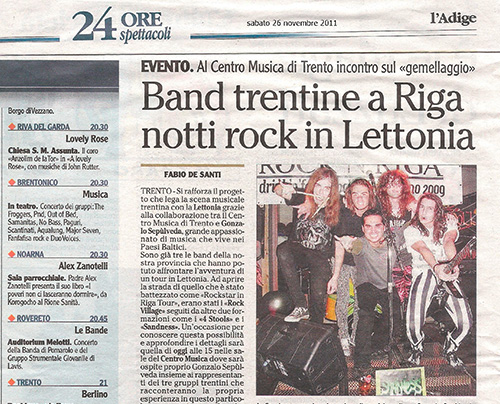 Rock music tour in Riga